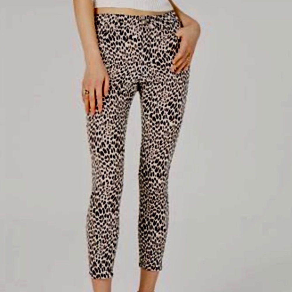 Tinseltown cheetah pants, hi/rise Skinny size 13